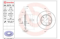 Brzdový kotouč BREMBO 08.5573.10