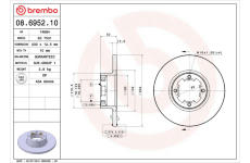 Brzdový kotouč BREMBO 08.6952.10