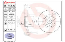 Brzdový kotouč BREMBO 08.7354.10