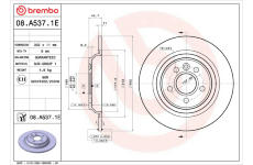 Souprava brzd, koutocova brzda BREMBO KT 08 051