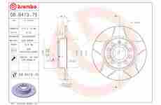 Brzdový kotouč BREMBO 08.B413.75