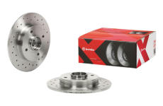 Brzdový kotúč BREMBO 08.9512.1X