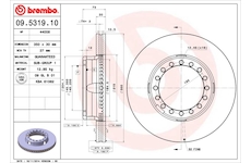 Brzdový kotouč BREMBO 09.5319.10