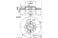 Brzdový kotouč BREMBO 09.5745.21