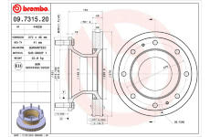 Brzdový kotouč BREMBO 09.7315.20