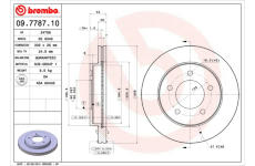 Brzdový kotouč BREMBO 09.7787.10