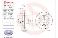 Brzdový kotouč BREMBO 09.7825.10