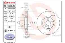 Brzdový kotouč BREMBO 09.8003.11