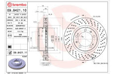 Brzdový kotouč BREMBO 09.8421.11