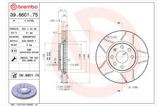 Brzdový kotouč BREMBO 09.8601.75