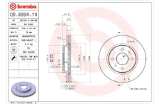 Brzdový kotouč BREMBO 09.8894.14