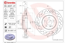 Brzdový kotouč BREMBO 09.9257.41