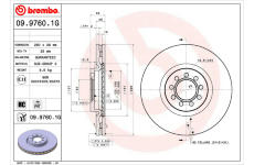 Souprava brzd, koutocova brzda BREMBO KT 10 022