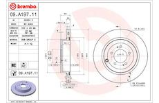 Brzdový kotouč BREMBO 09.A197.11