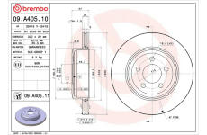 Brzdový kotúč BREMBO 09.A405.11