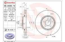 Brzdový kotouč BREMBO 09.A426.11