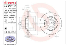 Brzdový kotouč BREMBO 09.A597.10