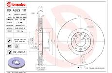 Brzdový kotouč BREMBO 09.A829.11