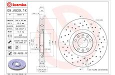 Brzdový kotouč BREMBO 09.A829.1X