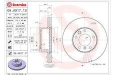 Brzdový kotouč BREMBO 09.A917.11