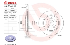 Brzdový kotouč BREMBO 09.B560.10