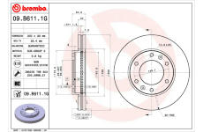 Souprava brzd, koutocova brzda BREMBO KT 10 019