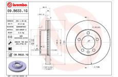 Souprava brzd, koutocova brzda BREMBO KT 10 034