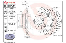 Brzdový kotouč BREMBO 09.C087.11