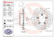 Brzdový kotouč BREMBO 09.C090.11