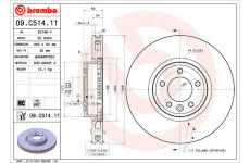 Brzdový kotouč BREMBO 09.C514.11