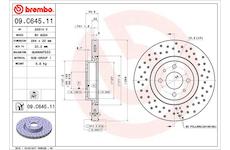 Brzdový kotouč BREMBO 09.C645.11