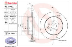 Brzdový kotouč BREMBO 09.C930.11