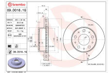 Souprava brzd, kotoučová brzda BREMBO KT 10 048