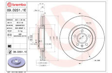 Souprava brzd, koutocova brzda BREMBO KT 08 066