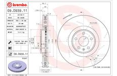 Brzdový kotouč BREMBO 09.D939.11