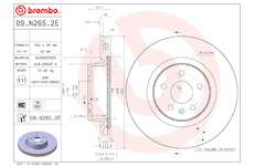 Brzdový kotouč BREMBO 09.N265.2E