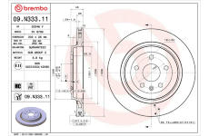 Brzdový kotouč BREMBO 09.N333.11
