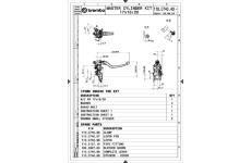 Válec ruční brzdy (jednostopé vozidlo) BREMBO 110C74040