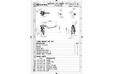 Válec ruční brzdy (jednostopé vozidlo) BREMBO 110E71140