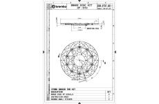 Brzdový kotouč BREMBO 208973760