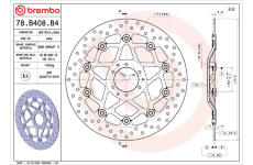 Brzdový kotouč BREMBO 78B408B4