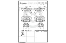 Brzdový třmen BREMBO 920988505