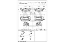 Brzdový třmen BREMBO 920B69096