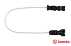 Vystrazny kontakt, opotrebeni oblozeni BREMBO A 00 289