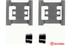 Sada prislusenstvi, oblozeni kotoucove brzdy BREMBO A 02 254