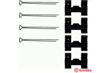 Sada prislusenstvi, oblozeni kotoucove brzdy BREMBO A 02 256