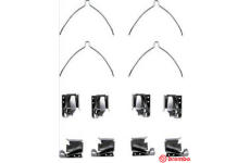 Sada prislusenstvi, oblozeni kotoucove brzdy BREMBO A 02 308
