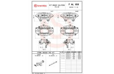 Brzdový třmen BREMBO F AL E42