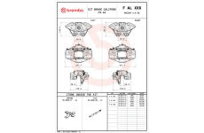 Brzdový třmen BREMBO F AL E52