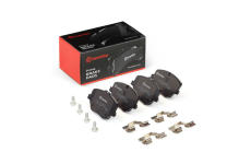 Sada brzdových destiček, kotoučová brzda BREMBO P 06 121